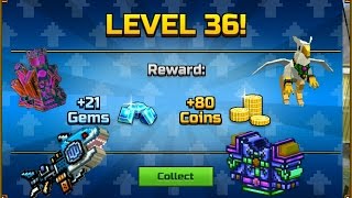 HOW TO GET LEVEL 36,GRIFFIN PET AND ALL THE GUNS !!!! (Pixel Gun 3D)
