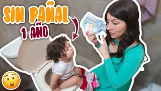 ¿COMO ENSEÑE A MI HIJA A IR AL BAÑO SOLO CON UN AÑO? (DEJAR el PAÑAL con 1 AÑO)
