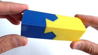 Столярное соединение Kawai Tsugite на 3D принтере 3d print #Shorts