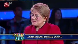 El Late de Murdock, invitada Michelle Bachelet - Hazme Reir (01/04/2013)
