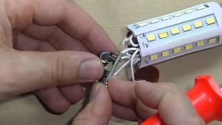 Reparación de bombilla LED - Electrónica interna