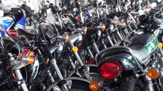 350SS　KH250　400SS　Z400FX　CB400F　CBX400F　CBR400F　CB400T　XJ400D　GS400　GT380　ZEPPAN  UEMATSU　絶版車バイク