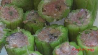 Stuffed bitter melons soup