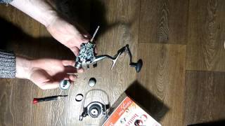Катушка Bratfishing Coyote 5000 BAITRUNNER RD 3+1 BB обзор и разборка