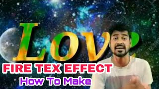 Kinemaster editing toturial | how to make fire effect latter on | easy Make