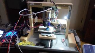 3D принтер из сканера и CD-ROM версия 2.0