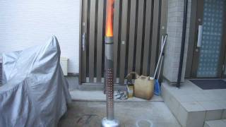 自然吸気廃油ストーブ　waste oil heater