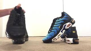 Dhgate Tns- black vs blue nike air max plus