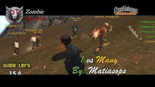 GTA SAMP: Zombie Survival | One vs Many (Sawnoff + Deagle) [BTTDM ZS]