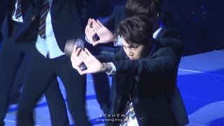 131227 가요대축제 EXO Dubstep Intro KAI FOCUS
