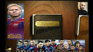 OMG 7 STARS FC BARCELONA LEGENDS! PES CLUB MANAGER PACK OPENING