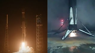 SpaceX Starlink 119 launch and Falcon 9 first stage landing, 4 November 2023