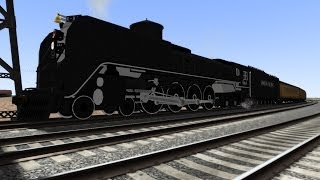 Train Simulator 2014 HD EXCLUSIVE: MSTS Union Pacific 844 Excursion Around Cheyenne and Speer