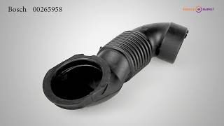 Патрубок соединит. (дозатор-бак) для стир. машины Bosch 00265958