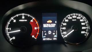 Montero GLS 2017 Electrical System Service Required - Part 1