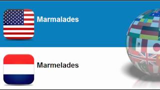 Learn Dutch = Topic = Marmalades