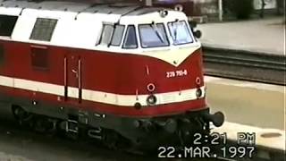 Letzte Fahrt nach Schlotheim/ Stellwerk Mn Mühlhausen und Großengottern