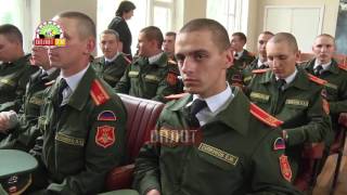 Курсанты военного училища получили паспорта ДНР