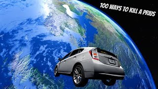 100 Ways to KILL a TOYOTA PRIUS - BeamNG.drive (Funny Moments) / 16-25