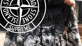 SUPREME X STONE ISLAND COLLABO SS19 WEEK 3 l 슈스톤(슈프림 X 스톤아일랜드) + 늑대후리스