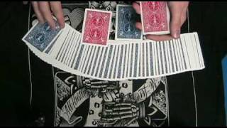 Criss Angel's Deck Change Card Trick (Tutorial)