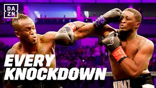 'GET HIM OUT OF HERE!' - Every Knockdown from KSI and Deji's latest fights
