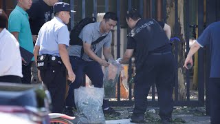 시진핑 해외순방 중 주중 미대사관 부근서 폭발사고 발생 / 연합뉴스TV (YonhapnewsTV)
