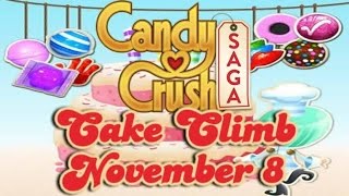 Candy Crush Saga - Cake Climb - November 8 - Level 1