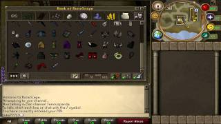 RuneScape Guide to Bank Organization w/Commentary - 150M Bank
