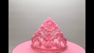 Диадема из мастики