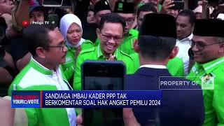 Sandiaga Imbau Kader PPP Tak Berkomentar Soal Hak Angket Pemilu 2024