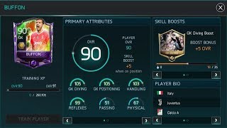 Fifa Mobile / Road to Buffon 90 overall