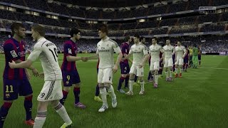(PS4/Xbox One) FIFA 15 | Real Madrid vs FC Barcelona - Next-Gen Full Gameplay (1080p HD)