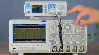 JDS6600 DDS Function Signal Generator Arbitrary waveform Demo Video