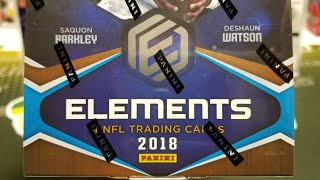 2018 Panini Elements Football Hobby Box. 3 Hits per Box