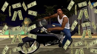 How to get infinite/unlimited money in GTA San Andreas without cheat or Hack
