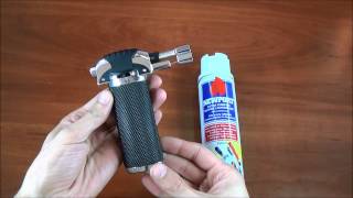 Газовая горелка Jet Torch с пьезоподжигом, большая