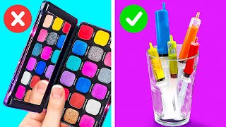 Makeup Hacks For Beginners And Pros! || Beauty Hacks That Actually Work