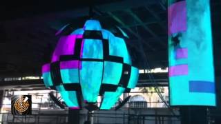 ICE Spheronic Iris LED Globe Screen P5mm 2 5m dia