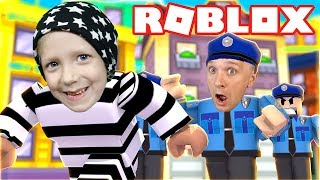 Милана СБЕЖАЛА из ТЮРЬМЫ в ROBLOX! Самый Тяжелый ПОБЕГ на FFGTV fun Family video