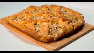 Творожный пирог с яблоками  | Теле-теле-тесто
