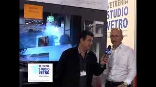 Vetreria Studio Vetro - Specchio Televisione - Fiera di Vicenza