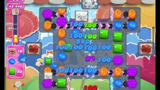 Candy Crush Saga Level 1696 -  no boosters