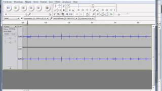 Regulating automatic watch with Audacity