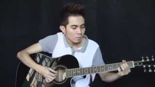 Ikaw at Ako - TJ Monterde cover (fingerstyle guitar + Free Tabs)