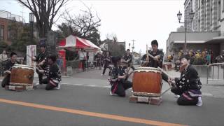 小江戸川越春まつり：武蔵越生高校・和太鼓部「青龍」