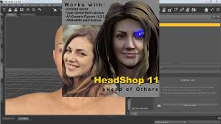 HeadShop 11 Plugin для DAZ Studio