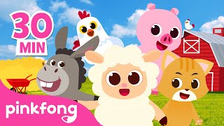 ¡Bienvedos a la Granja de Pinkfong! | Animales | +Recopilación | Pinkfong Canciones Infantiles