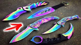 5 ЛУЧШИХ И ПОПУЛЯРНЫХ НОЖЕЙ ДО 2 $ С ALIEXPRES + КОНКУРС /  ЛУЧШЕЕ НА ALIEXPRESS