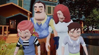 WE FOUND THE NEIGHBORS FAMILY! | Hello Neighbor Mods Gameplay